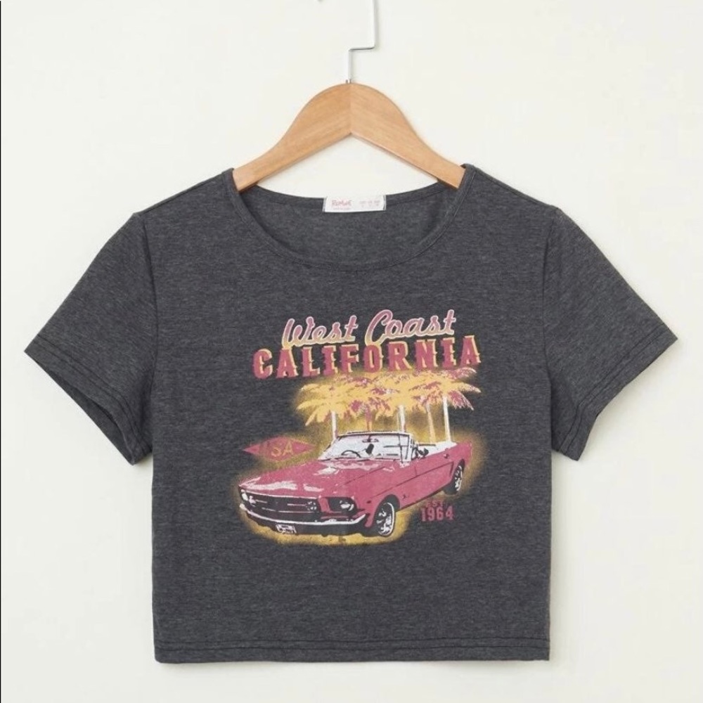ROMWE Crop T